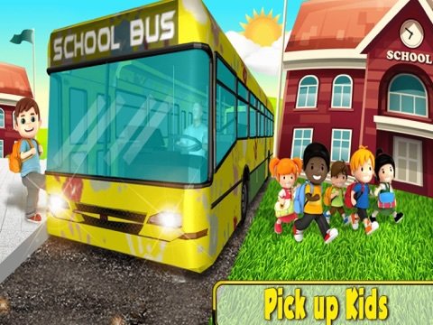 3D School Bus Driver Simulator
