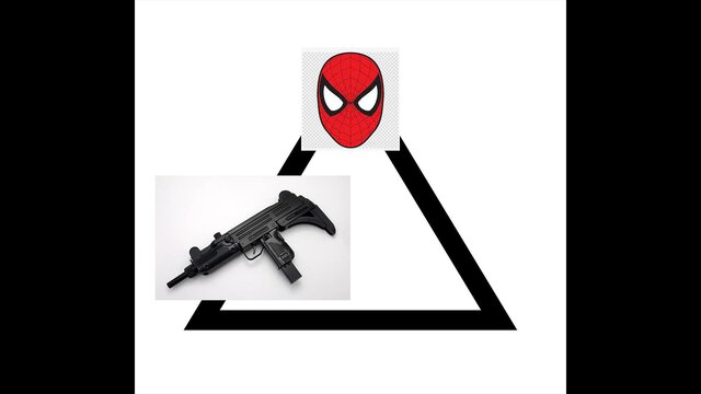 Spider-Tringle(with a gun)