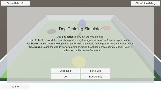 Dog Training Simulator