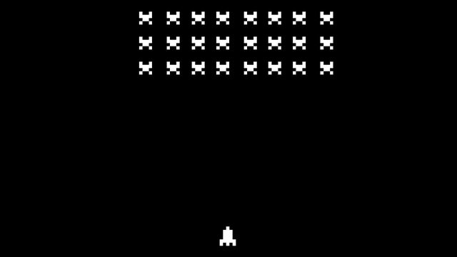 1 Bit Galaga