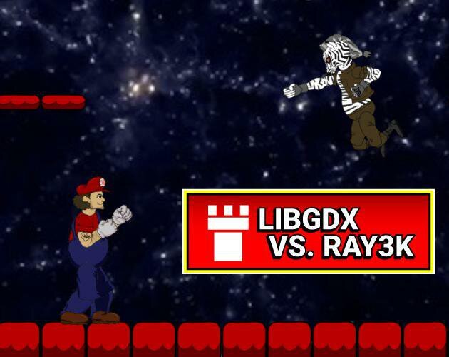 games similar to libGDX vs Ray3k