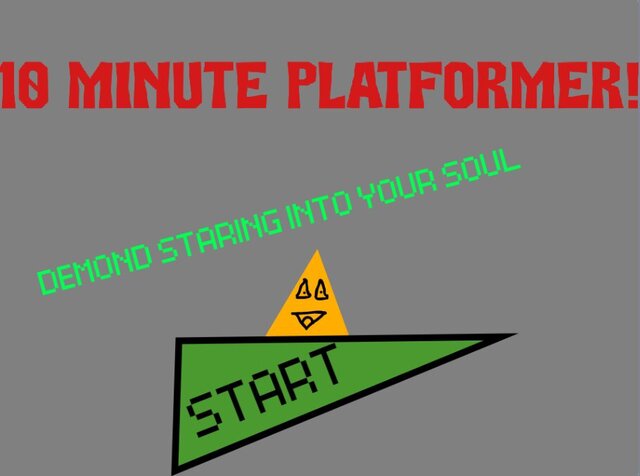 10 Minute Platformer