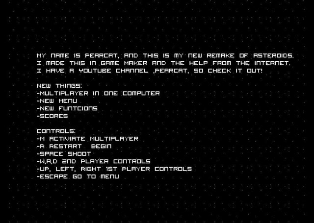 Asteroids Remake