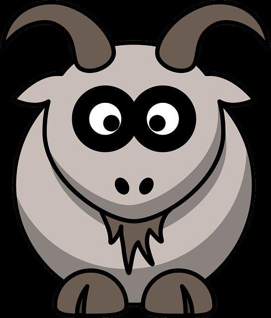 Drunk goat