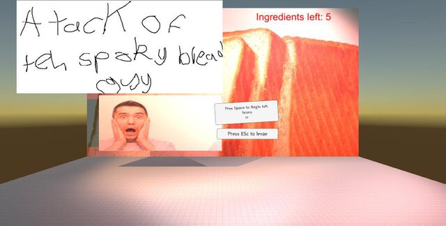 The atack of the spoky bread guy
