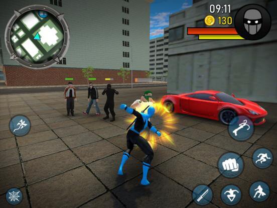 Blue Ninja: Superhero Game