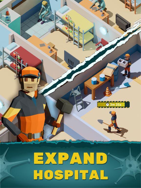 Idle Zombie Hospital Builder