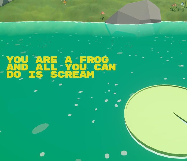 You Are A Frog And All You Can Do Is Scream
