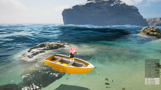 ANYA in the ocean FAN GAME