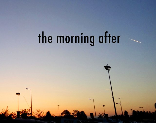 the morning after