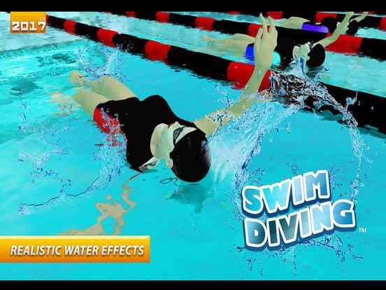2017 Gymnastics Swim Diving 3D