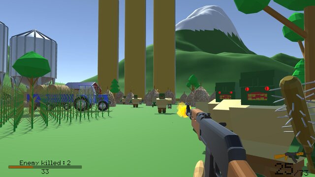 Zombie shooter (itch) (Oleksandr Hulko)