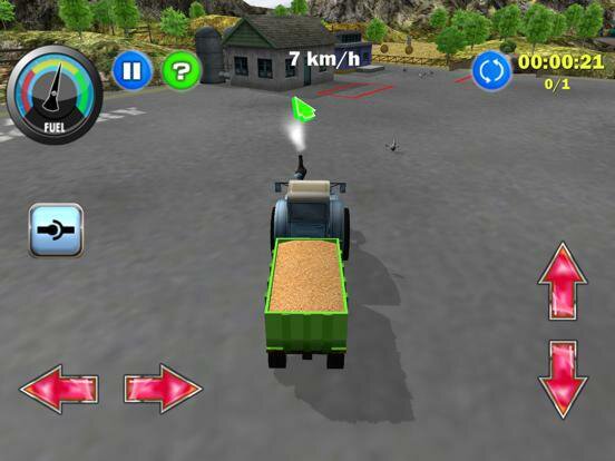 Tractor Farm Driver - Gold