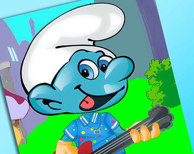 Smurf Dress Up Game