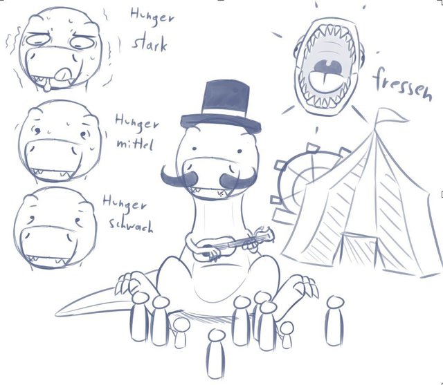 Blues Dino