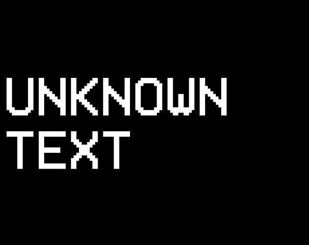 Unknown Text