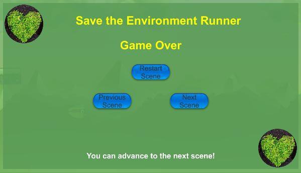 Save the Environment Runner