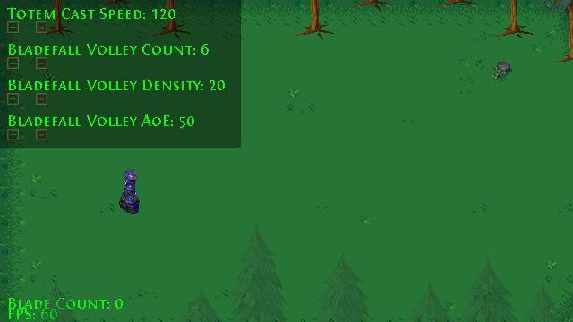 Bladefall Totem Simulator
