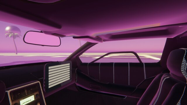 Vaporwave Road VR