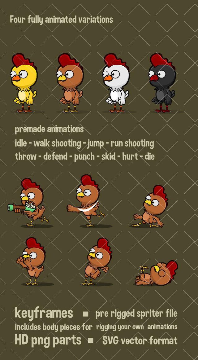 Chicken character