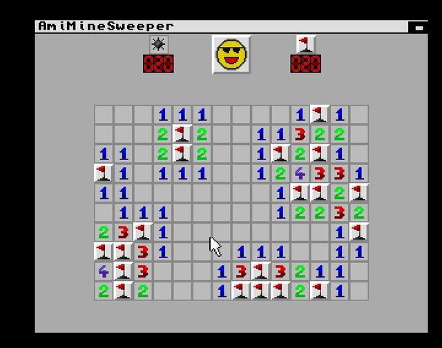 AmiMineSweeper for Amiga