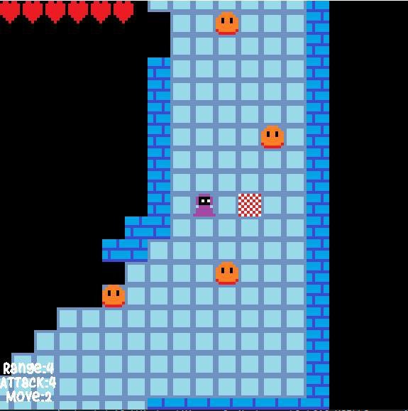 A guy killing random slimes in a dungeon