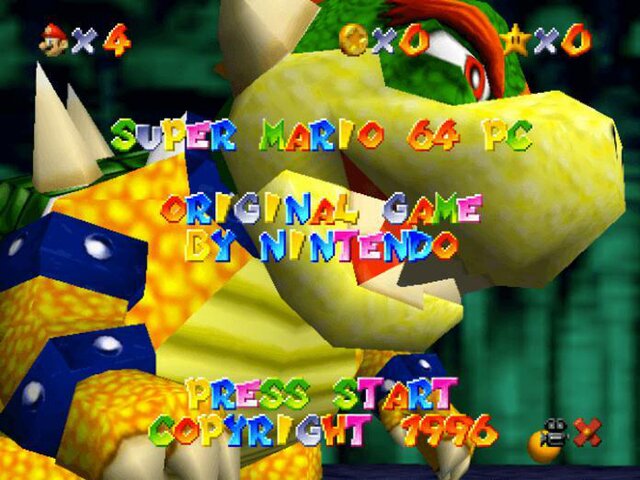 Super Mario 64 Port Pc