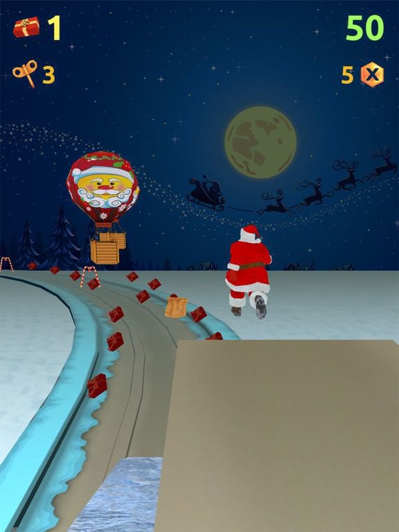 Chiristmas Santa Run 3D 2017