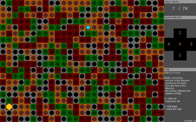 "DiceWalk" - a GMTK 2022 submission