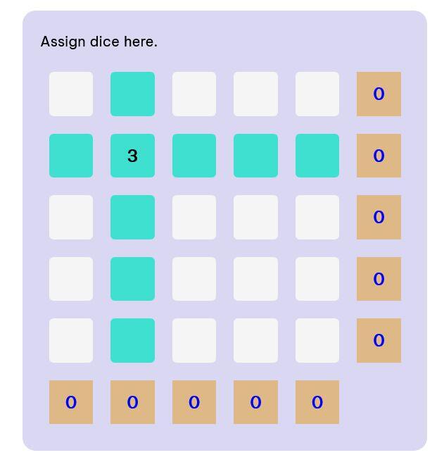 Full House Dice