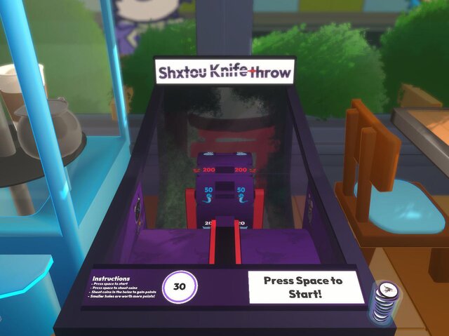 [FANGAME] Shxtou Knife Throw Arcade Game