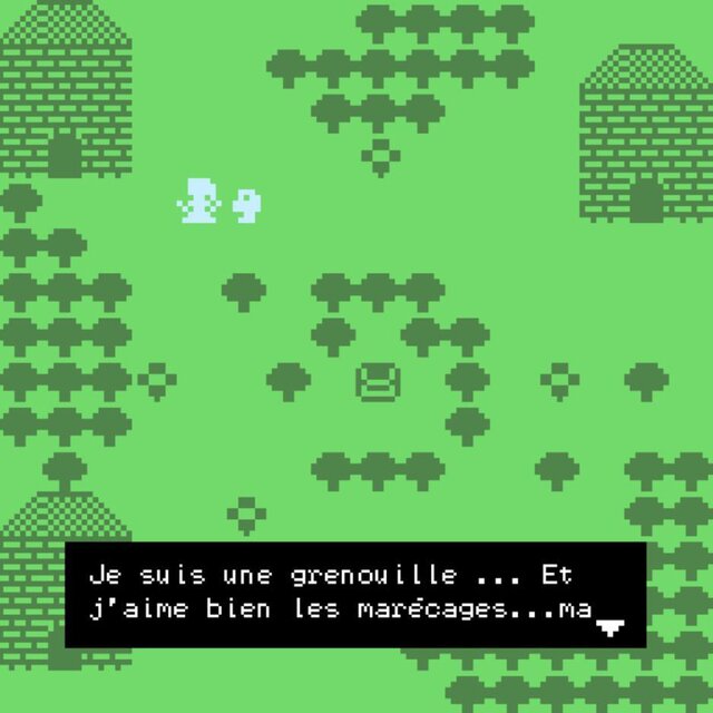 La Grenouille et la flaque d'eau