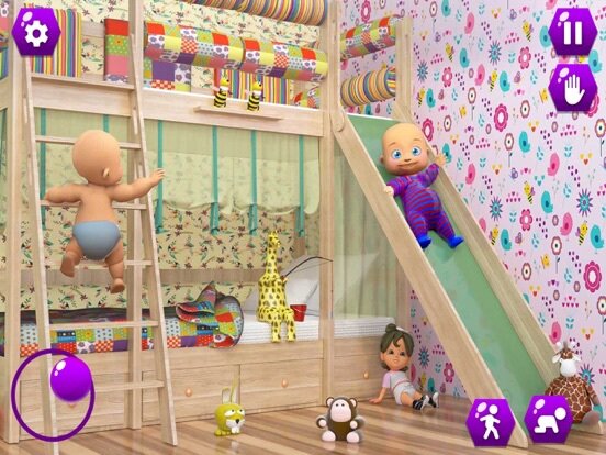 Twin Baby Life Simulator 3D