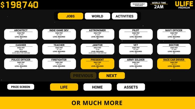 ULIFE - OPENWORLD LIFE SIMULATOR