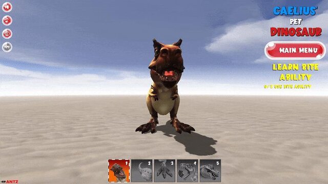 Caelius' Pet Dinosaur