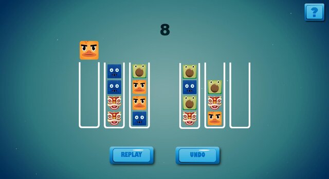Monsters Cube: Ball Sort