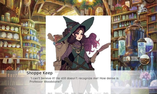 The Professor and the Shoppe Keep DEMO