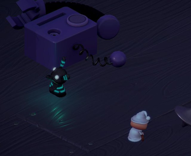 Procedural Audio Driven AI