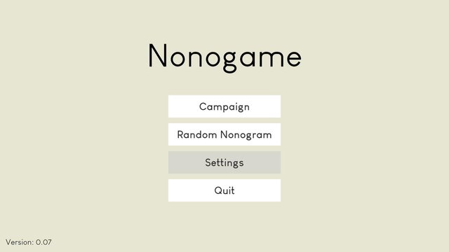 Nonogame