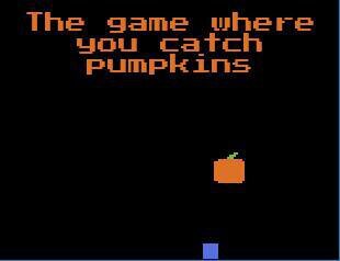 The game where you catch pumpkins