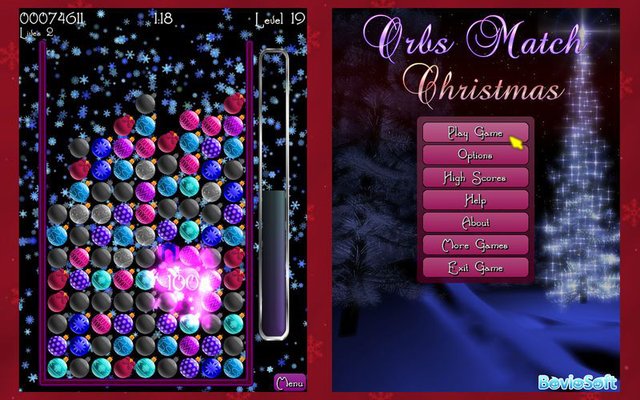 Orbs Match Christmas
