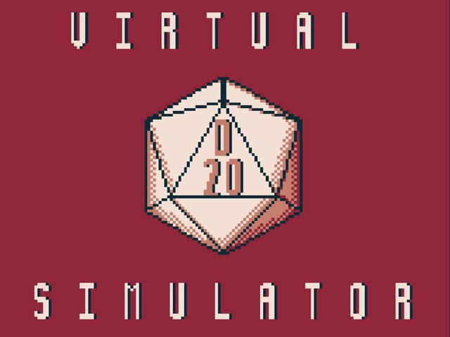 Virtual D20 Simulator