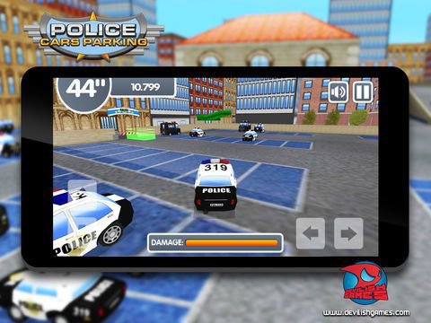 Police Cars Parking