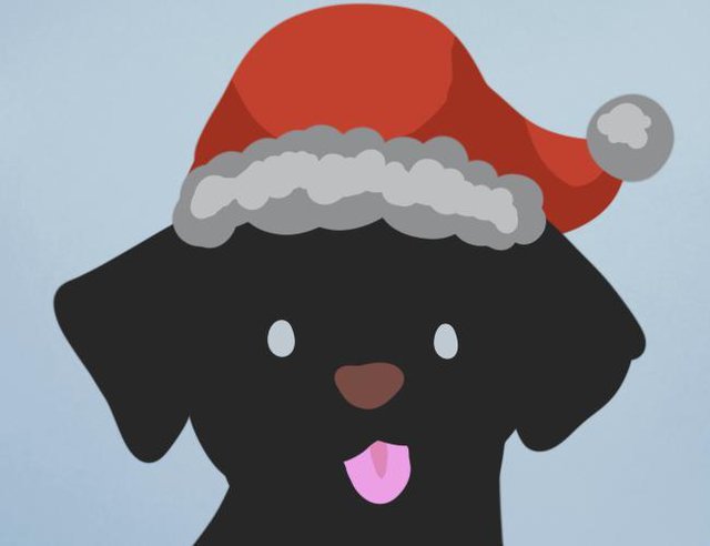 Santa Dog