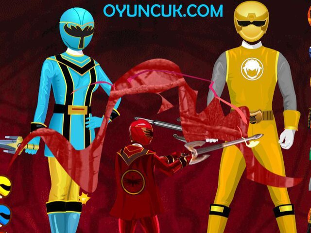 Power Rangers Game Dress up