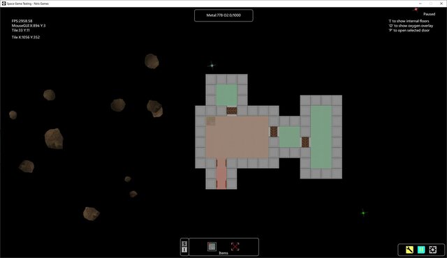 Space Station Building Test