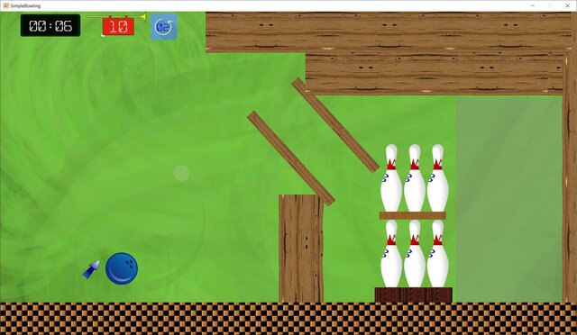 2D Simple Bowling