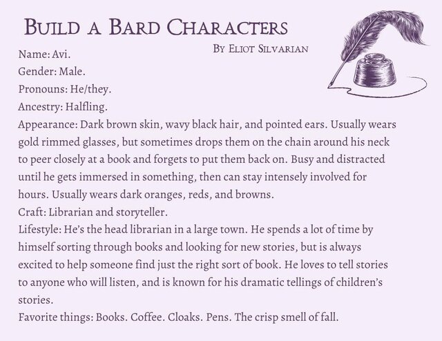 Build a Bard