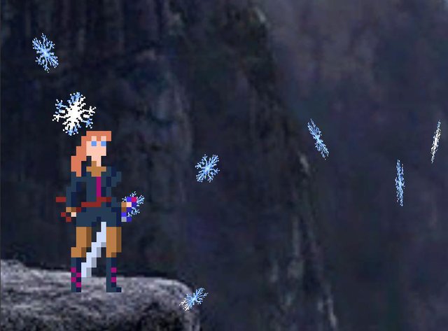 "Anna Studies the Blade"