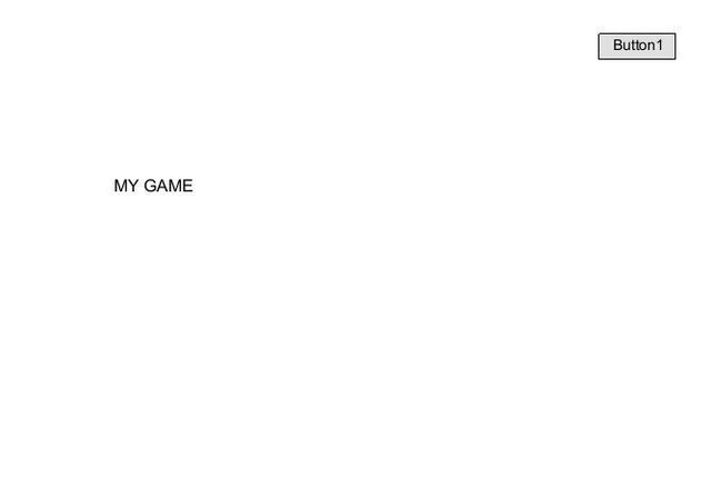 Absolute bare minimum of a "game"